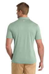 TravisMathew Coto Performance Polo. TM1MU410 Beryl Green Heather_2