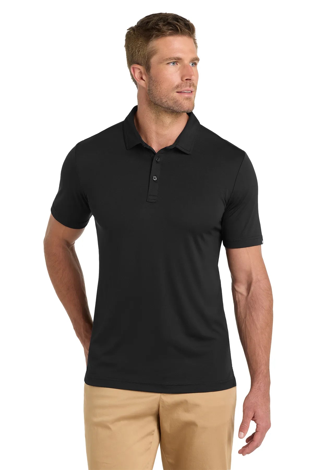 TravisMathew Coto Performance Polo. TM1MU410 Black_1
