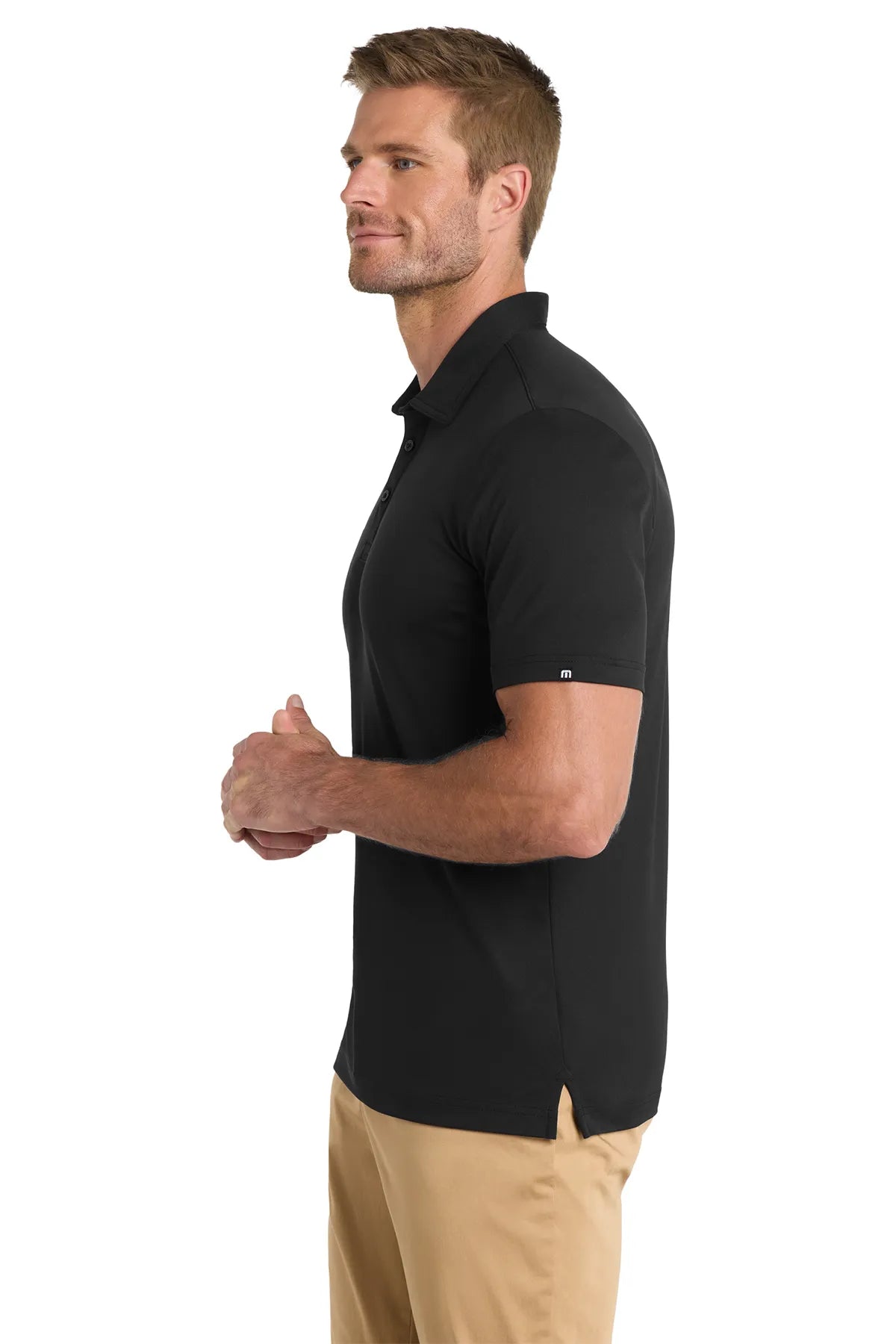 TravisMathew Coto Performance Polo. TM1MU410 Black_3