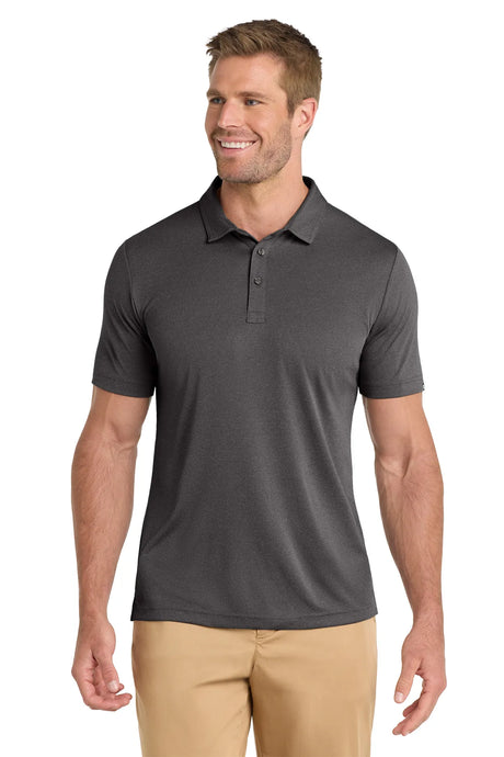 TravisMathew Coto Performance Polo. TM1MU410 Grey Black_1