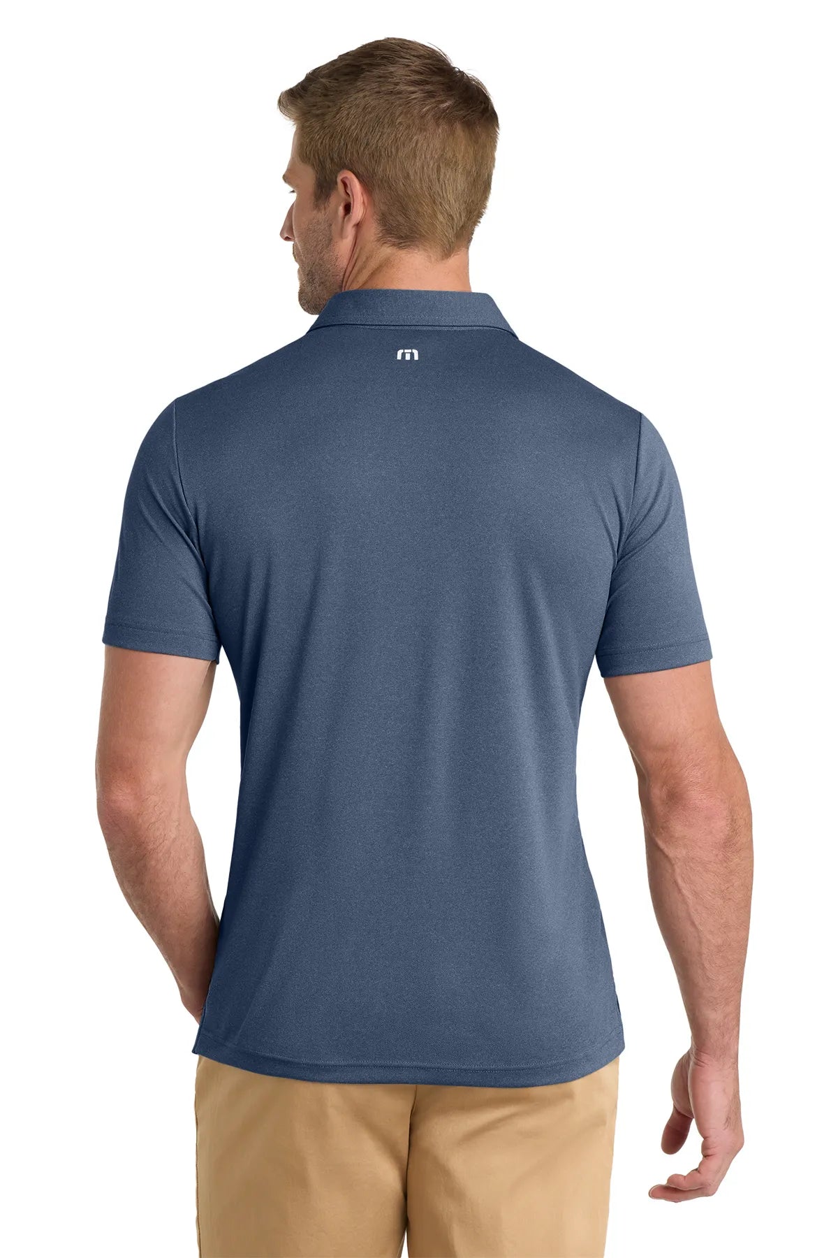 TravisMathew Coto Performance Polo. TM1MU410 Vintage Indigo_2