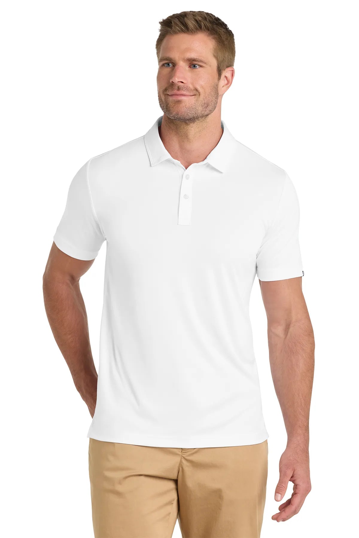 TravisMathew Coto Performance Polo. TM1MU410 White_1