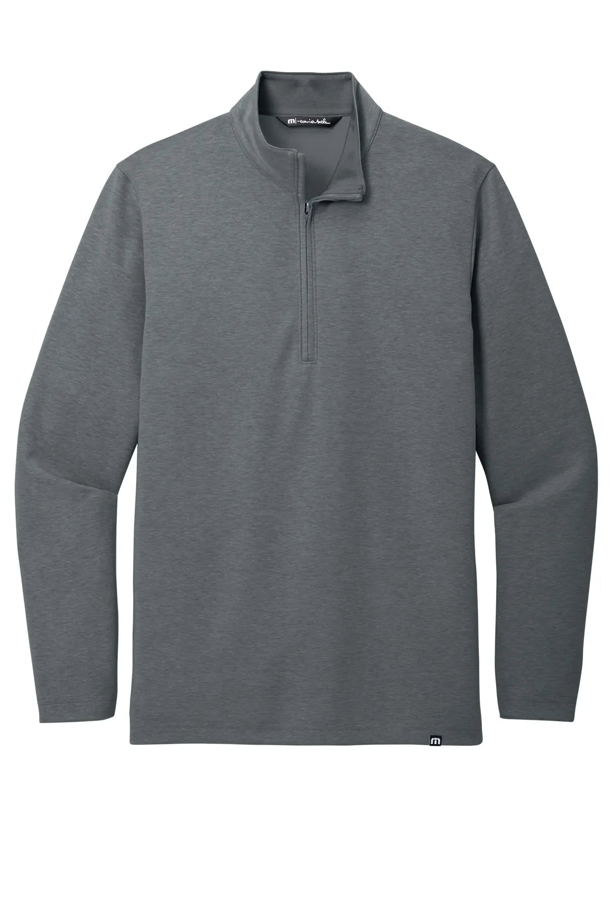 TravisMathew Coveside 1/4-Zip TM1MZ339 Dark Grey_4