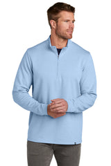 TravisMathew Coveside 1/4-Zip TM1MZ339 Light Blue_1