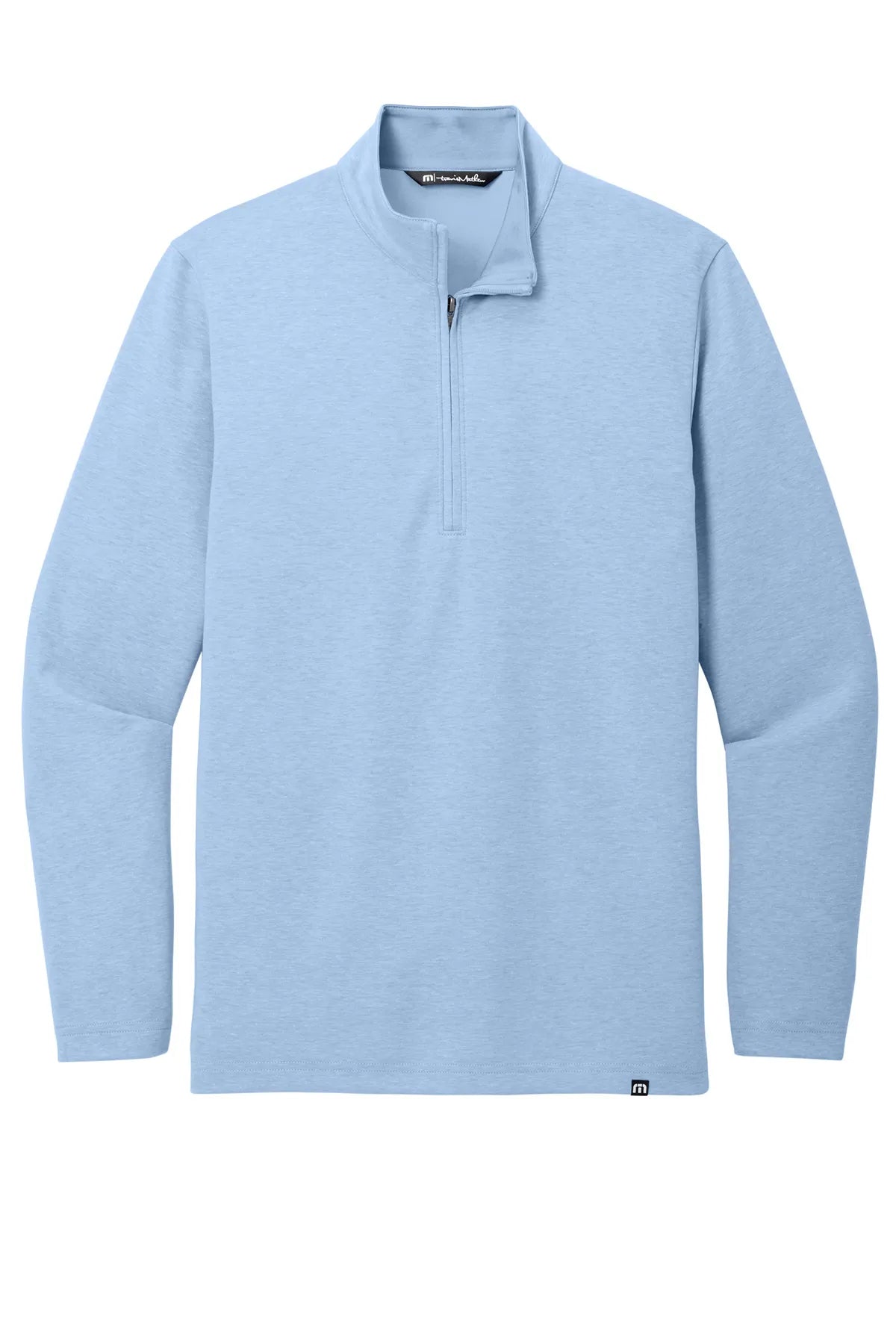 TravisMathew Coveside 1/4-Zip TM1MZ339 Light Blue_4