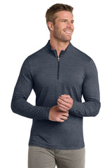 TravisMathew Crestview 1/4-Zip TM1MW452 Vintage Indigo_1