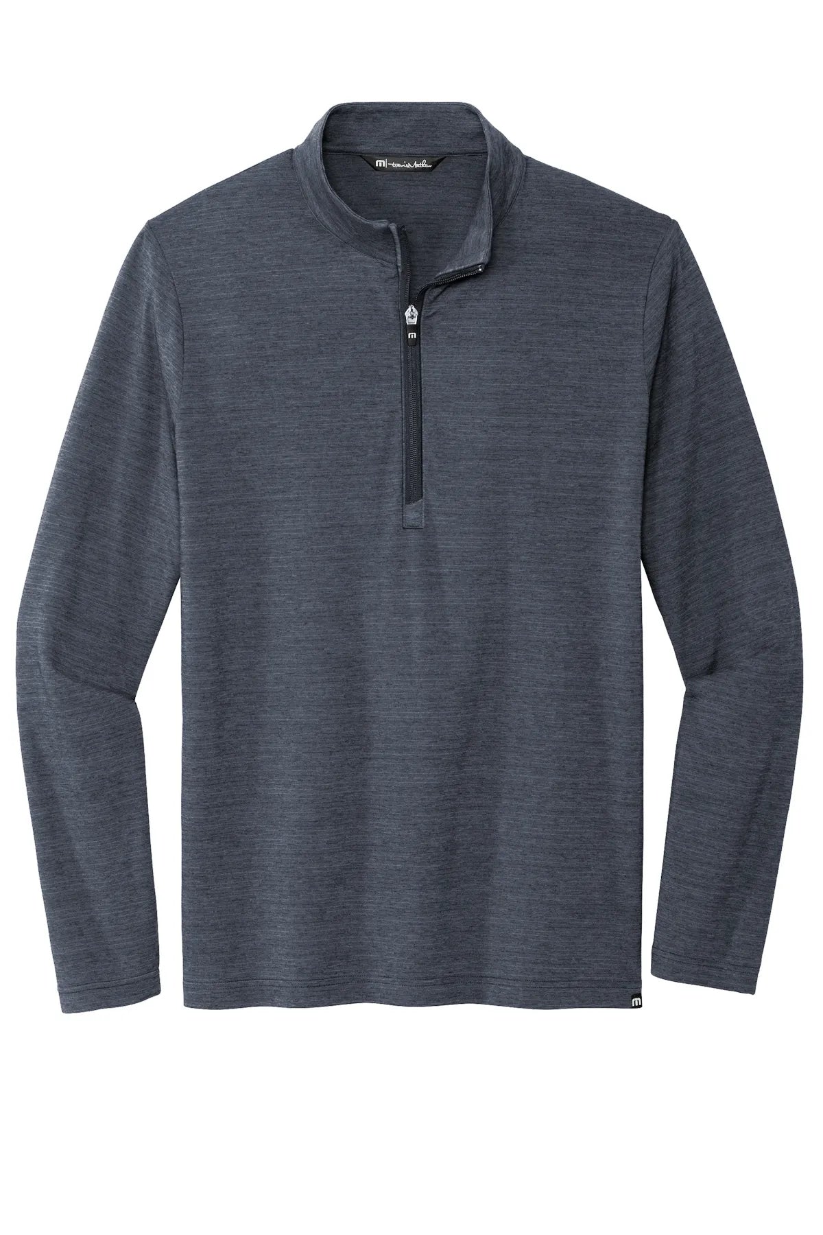 TravisMathew Crestview 1/4-Zip TM1MW452 Vintage Indigo_4