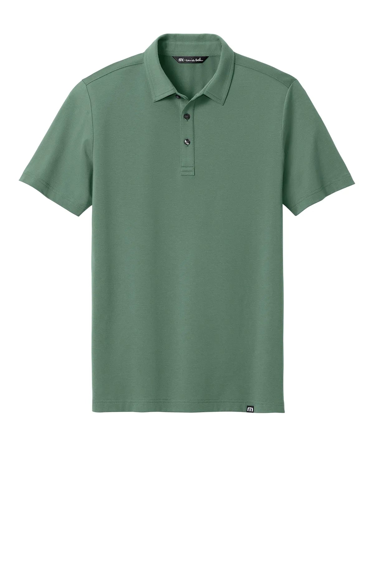 TravisMathew Glenview Solid Polo TMA41461 Laurel Green_4