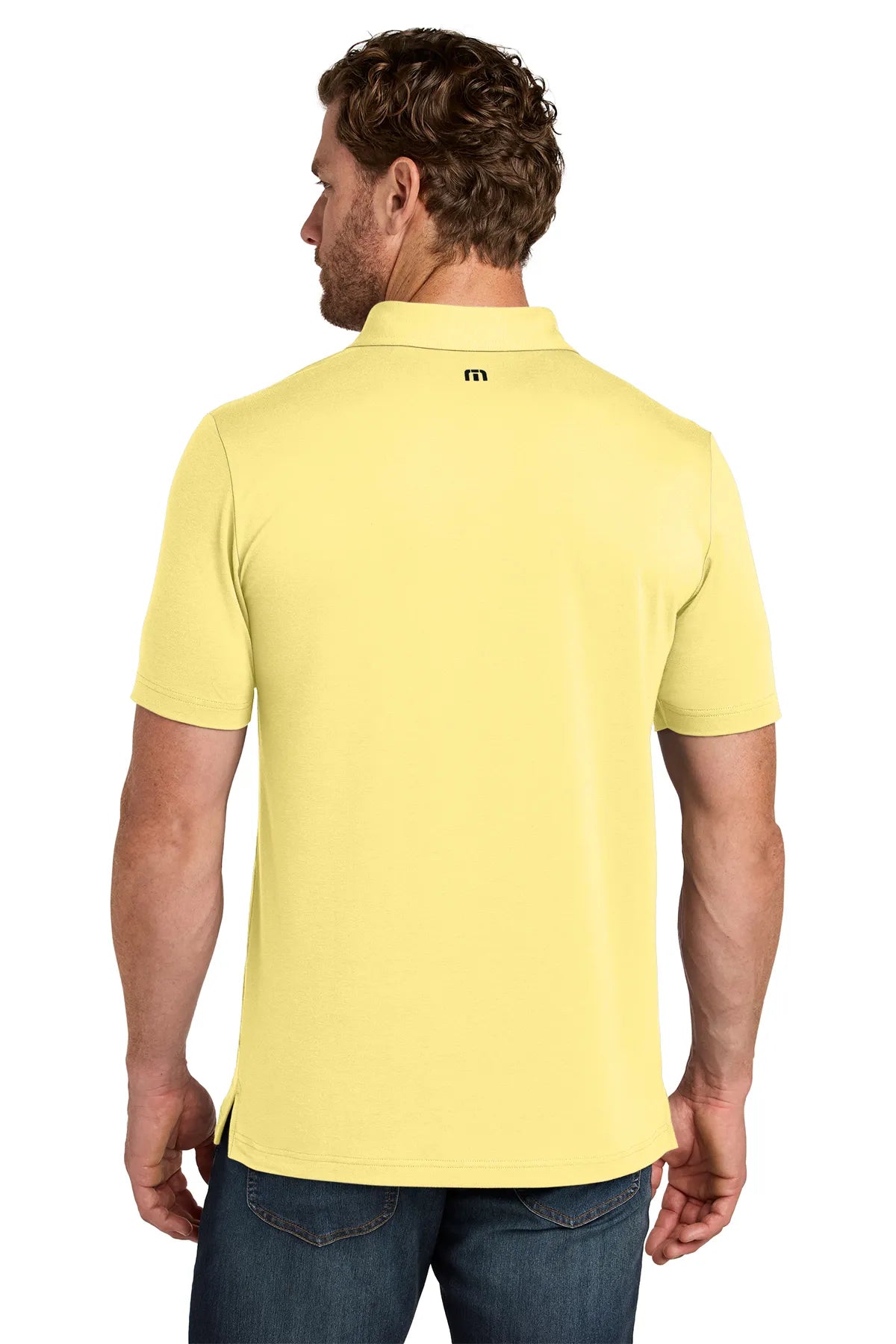 TravisMathew Glenview Solid Polo TMA41461 Pale Yellow_2