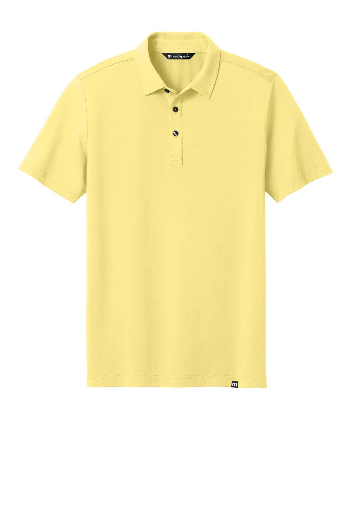 TravisMathew Glenview Solid Polo TMA41461 Pale Yellow_4