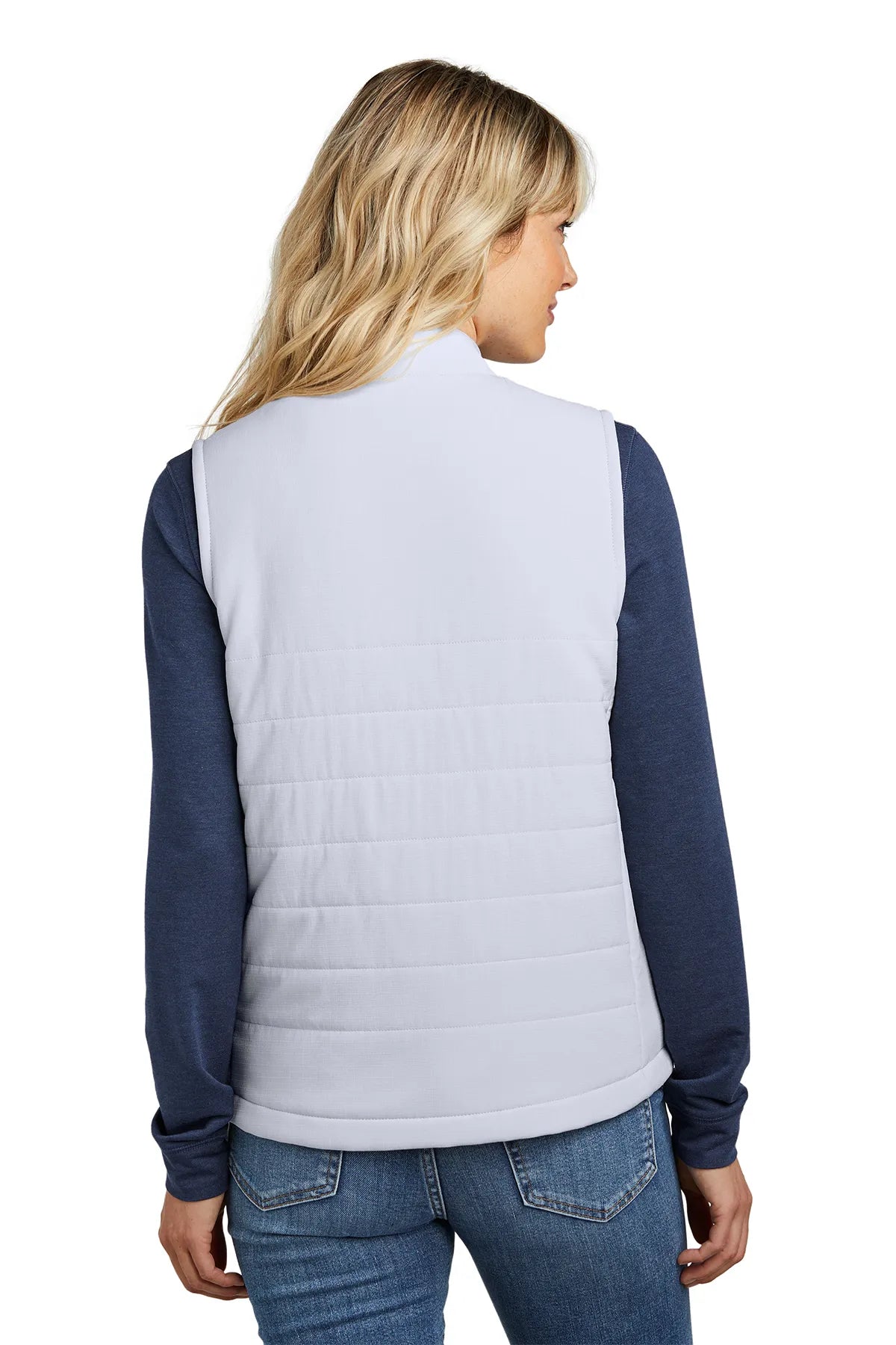 TravisMathew Ladies Cold Bay Vest TM1LD002 Micro Chip Grey_2