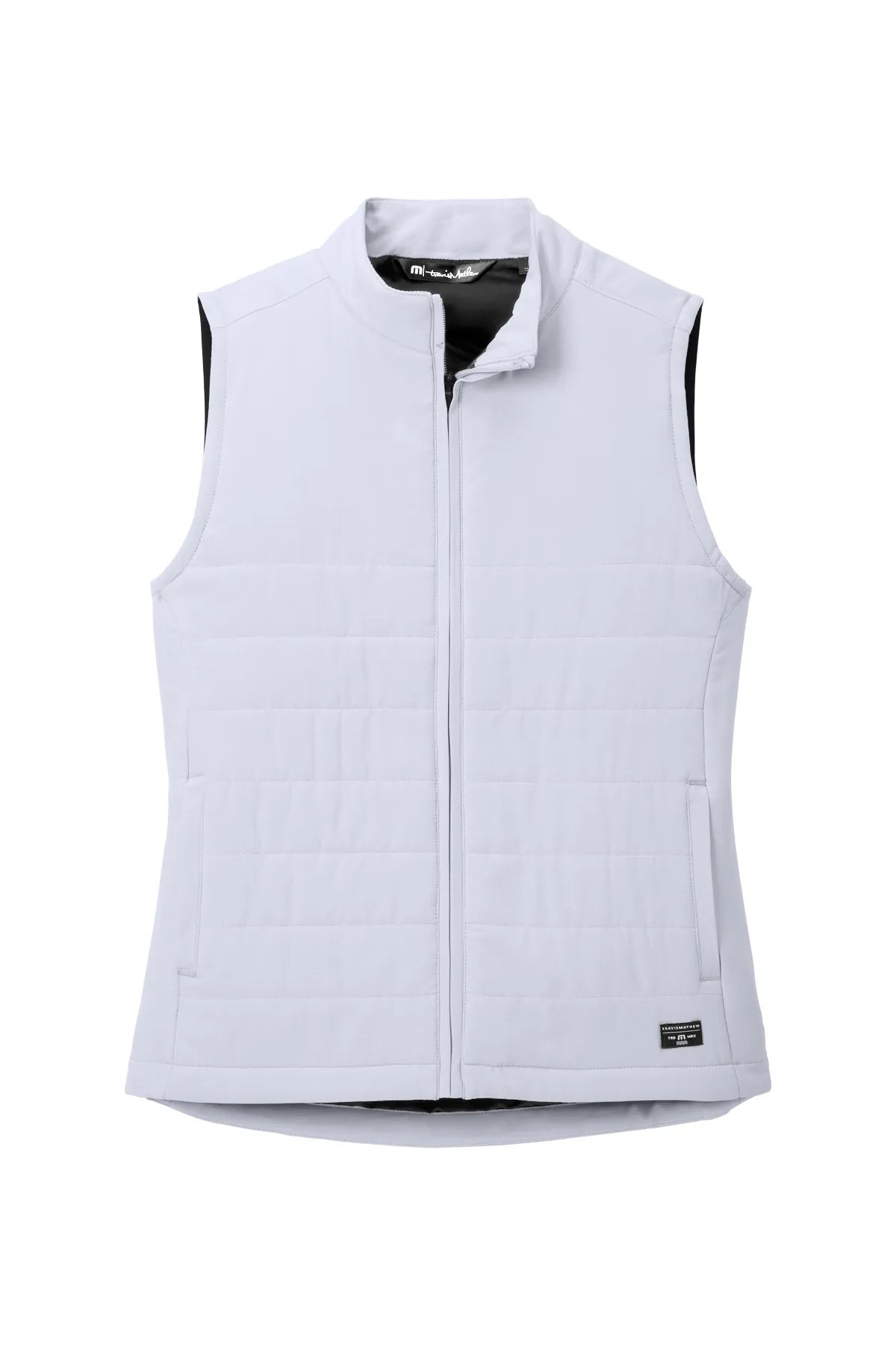 TravisMathew Ladies Cold Bay Vest TM1LD002 Micro Chip Grey_4