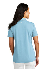 TravisMathew Ladies Coto Performance Polo TM1WX002 Brilliant Blue Heather_2