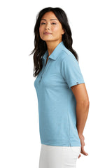 TravisMathew Ladies Coto Performance Polo TM1WX002 Brilliant Blue Heather_3