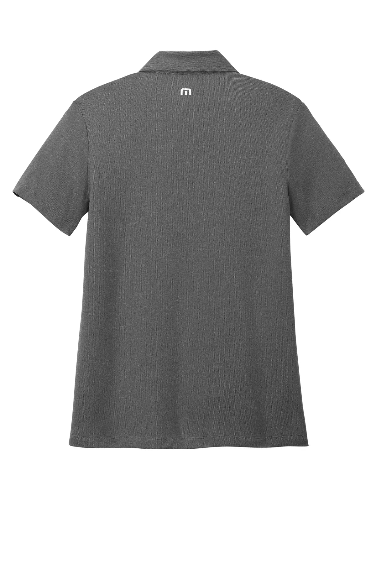 TravisMathew Ladies Coto Performance Polo TM1WX002 Quiet Shade Grey Black_5