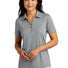 TravisMathew Ladies Coto Performance Polo TM1WX002 Quiet Shade Grey Heather_1