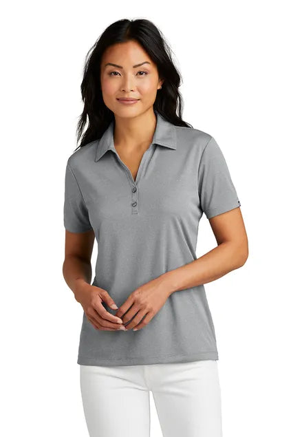 TravisMathew Ladies Coto Performance Polo TM1WX002 Quiet Shade Grey Heather_1