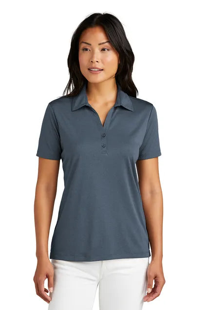 TravisMathew Ladies Coto Performance Polo TM1WX002 Vintage Indigo Black_1