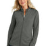 TravisMathew Ladies Coveside Full-Zip TM1LD001 Dark Grey_1