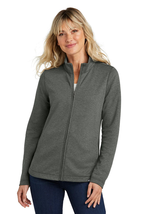 TravisMathew Ladies Coveside Full-Zip TM1LD001 Dark Grey_1