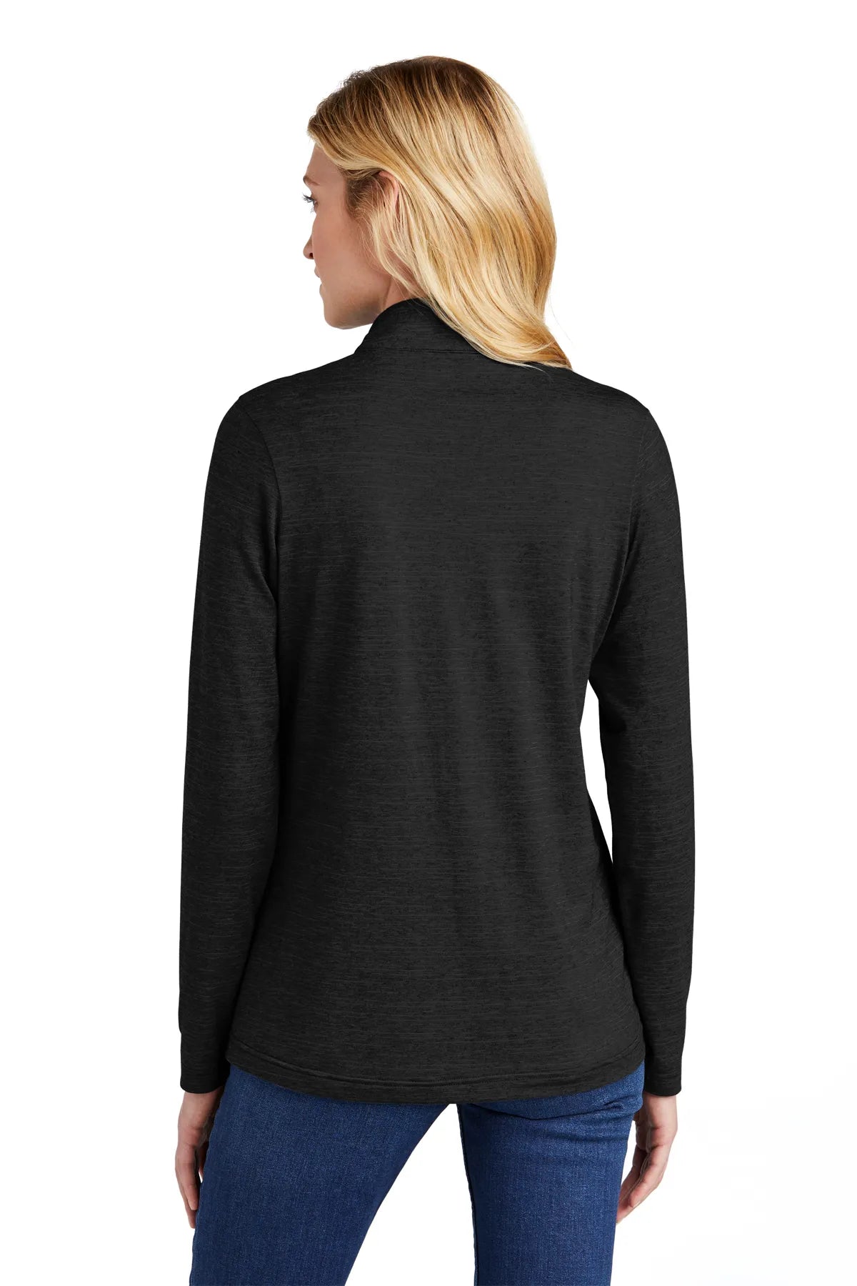 TravisMathew Ladies Crestview 1/4-Zip TM1WW003 Black_2