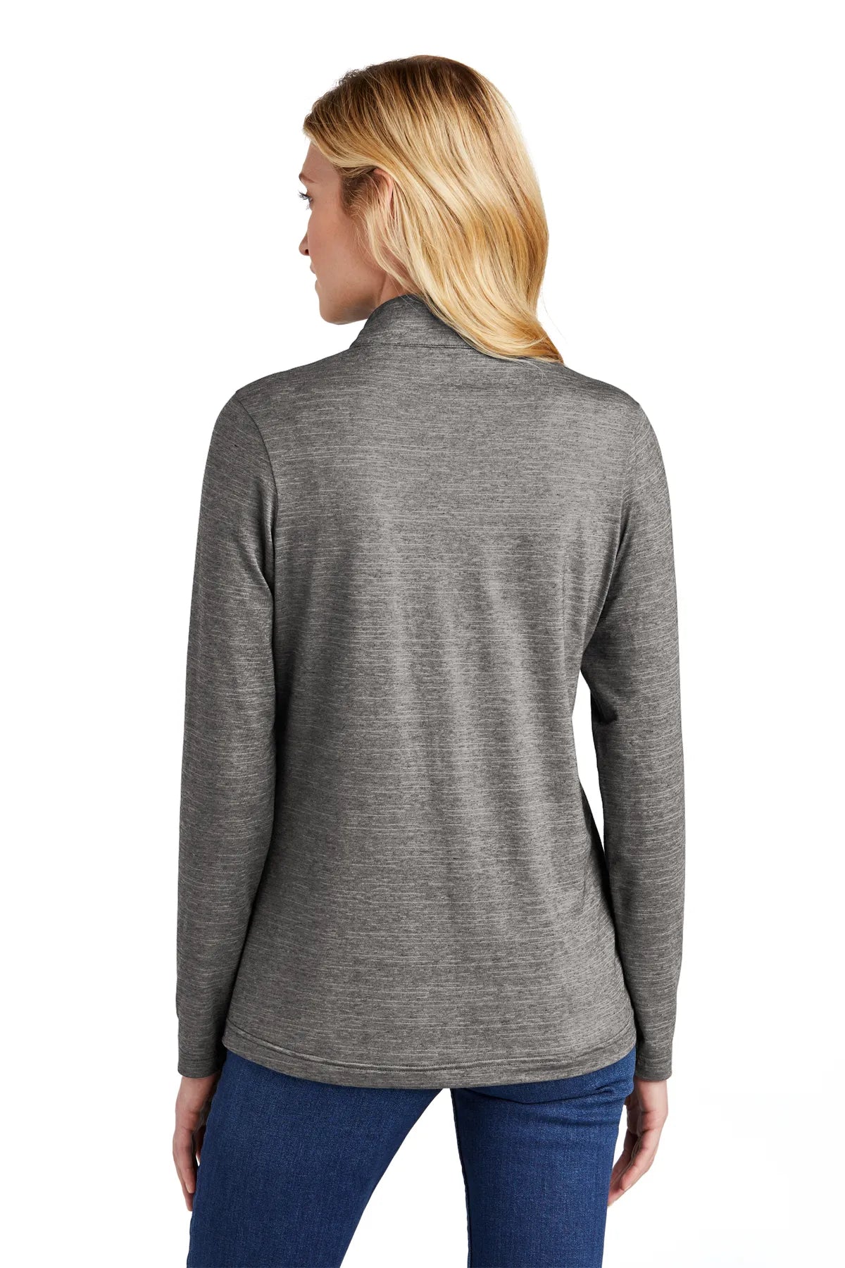 TravisMathew Ladies Crestview 1/4-Zip TM1WW003 Grey_2