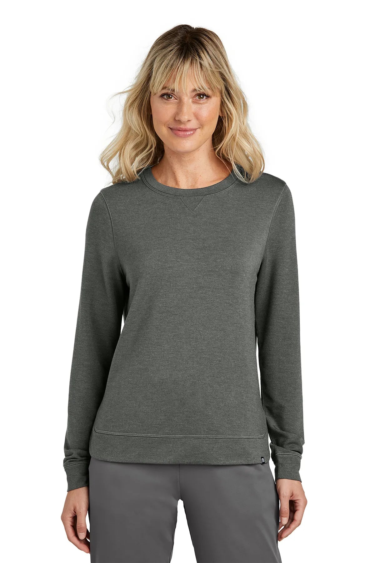 TravisMathew Ladies Long Weekend Crew TM1LD003 Dark Grey_1