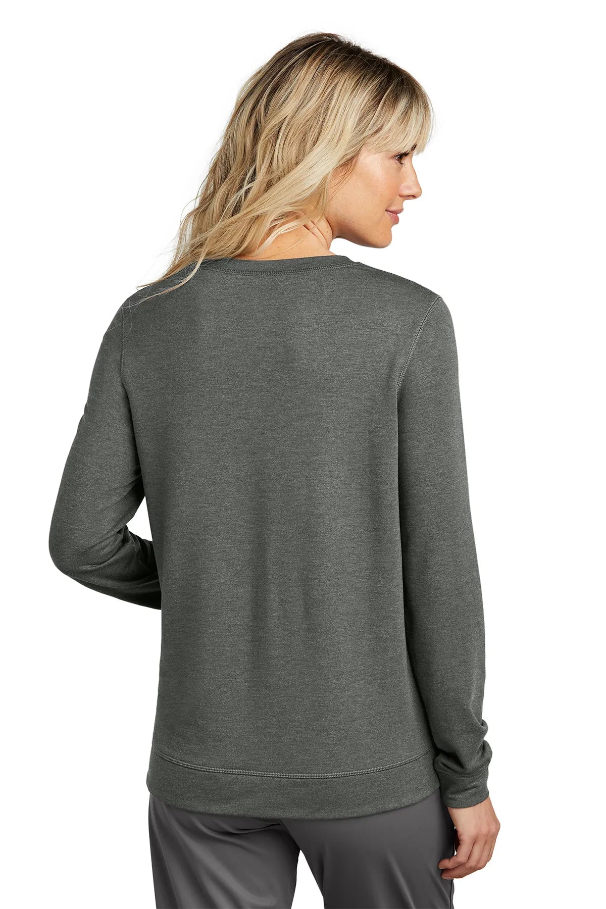 TravisMathew Ladies Long Weekend Crew TM1LD003 Dark Grey_2