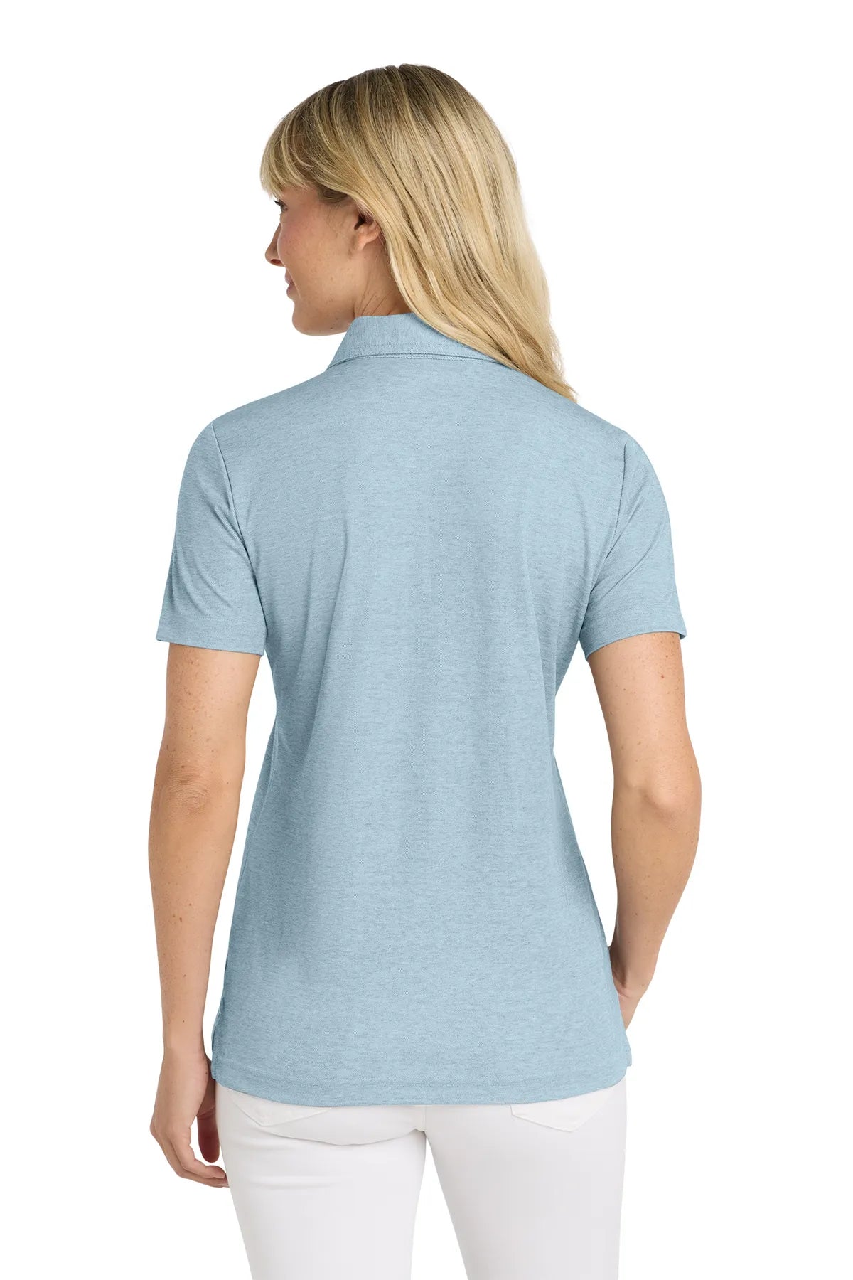 TravisMathew Ladies Oceanside Heather Polo TM1WW002 Allure Heather_2