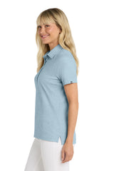 TravisMathew Ladies Oceanside Heather Polo TM1WW002 Allure Heather_3