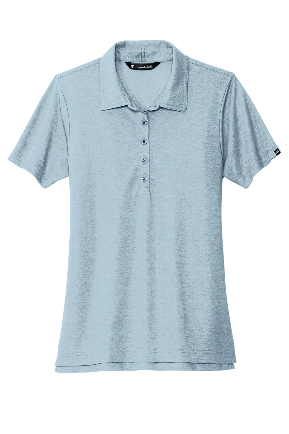 TravisMathew Ladies Oceanside Heather Polo TM1WW002 Allure Heather_4