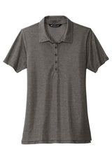 TravisMathew Ladies Oceanside Heather Polo TM1WW002 Black Heather_4
