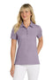 TravisMathew Ladies Oceanside Heather Polo TM1WW002 Purple Sage Heather_1