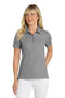 TravisMathew Ladies Oceanside Heather Polo TM1WW002 Quiet Shade Grey Heather_1
