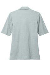 TravisMathew Ladies Sunsetters Polo TM1LD004 Balsam Green Heather_5