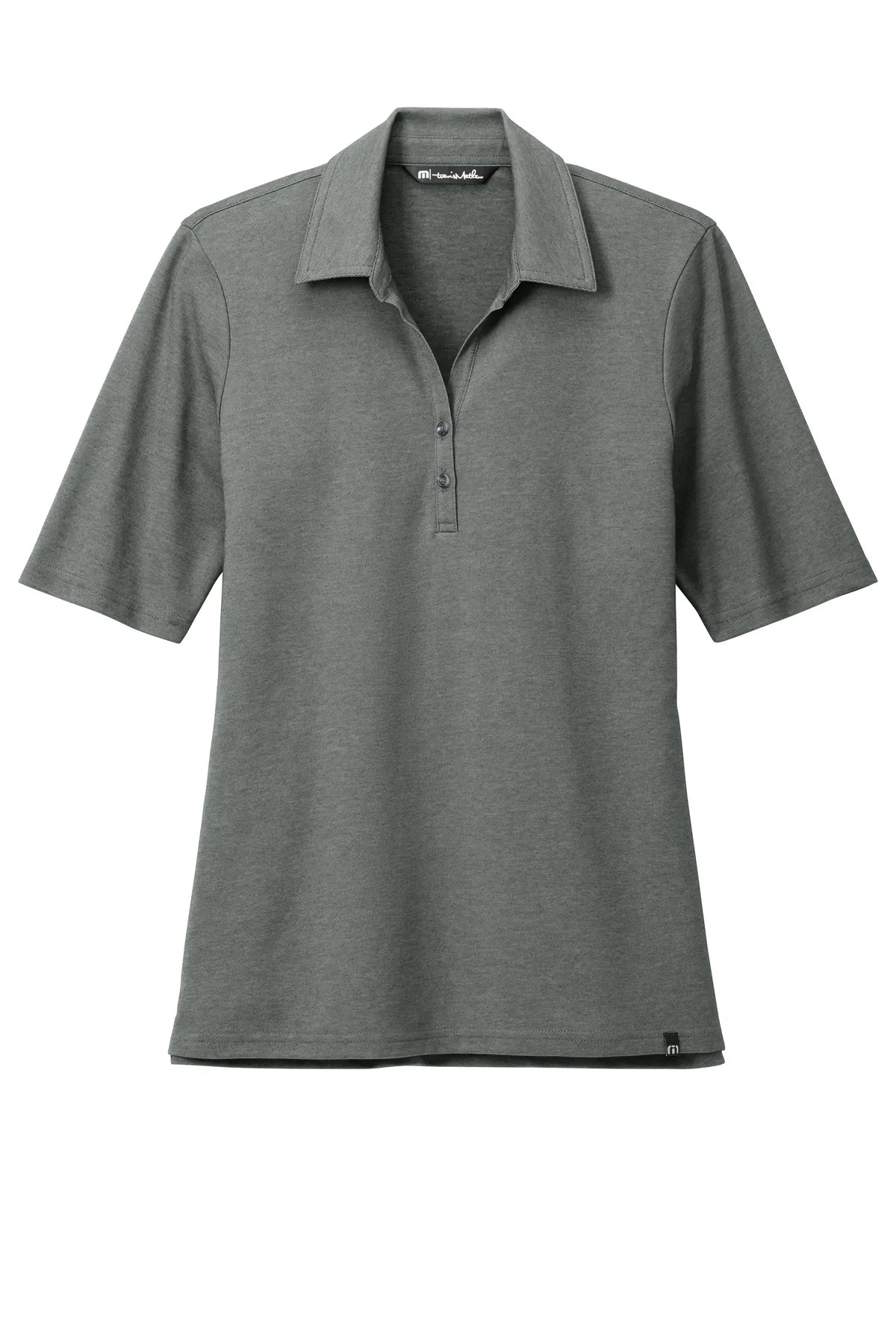 TravisMathew Ladies Sunsetters Polo TM1LD004 Black Heather_4