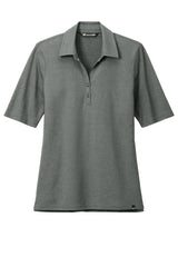 TravisMathew Ladies Sunsetters Polo TM1LD004 Black Heather_4