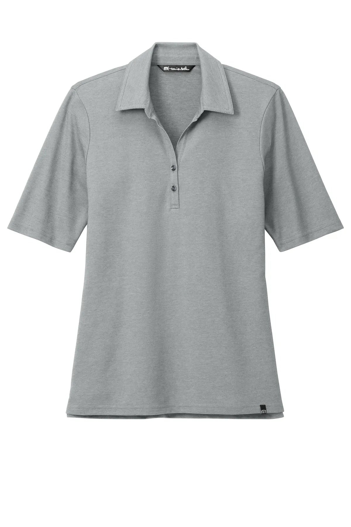 TravisMathew Ladies Sunsetters Polo TM1LD004 Grey Heather_4