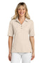 TravisMathew Ladies Sunsetters Polo TM1LD004 Natural Heather_1