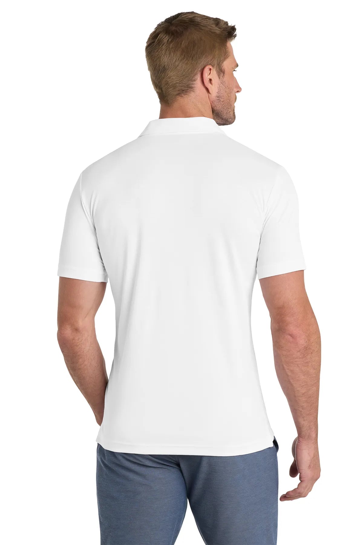TravisMathew Monterey Chest Stripe Polo TM1MW450 White_2