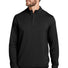 TravisMathew Newport 1/4-Zip Fleece. TM1MU419 Black_1