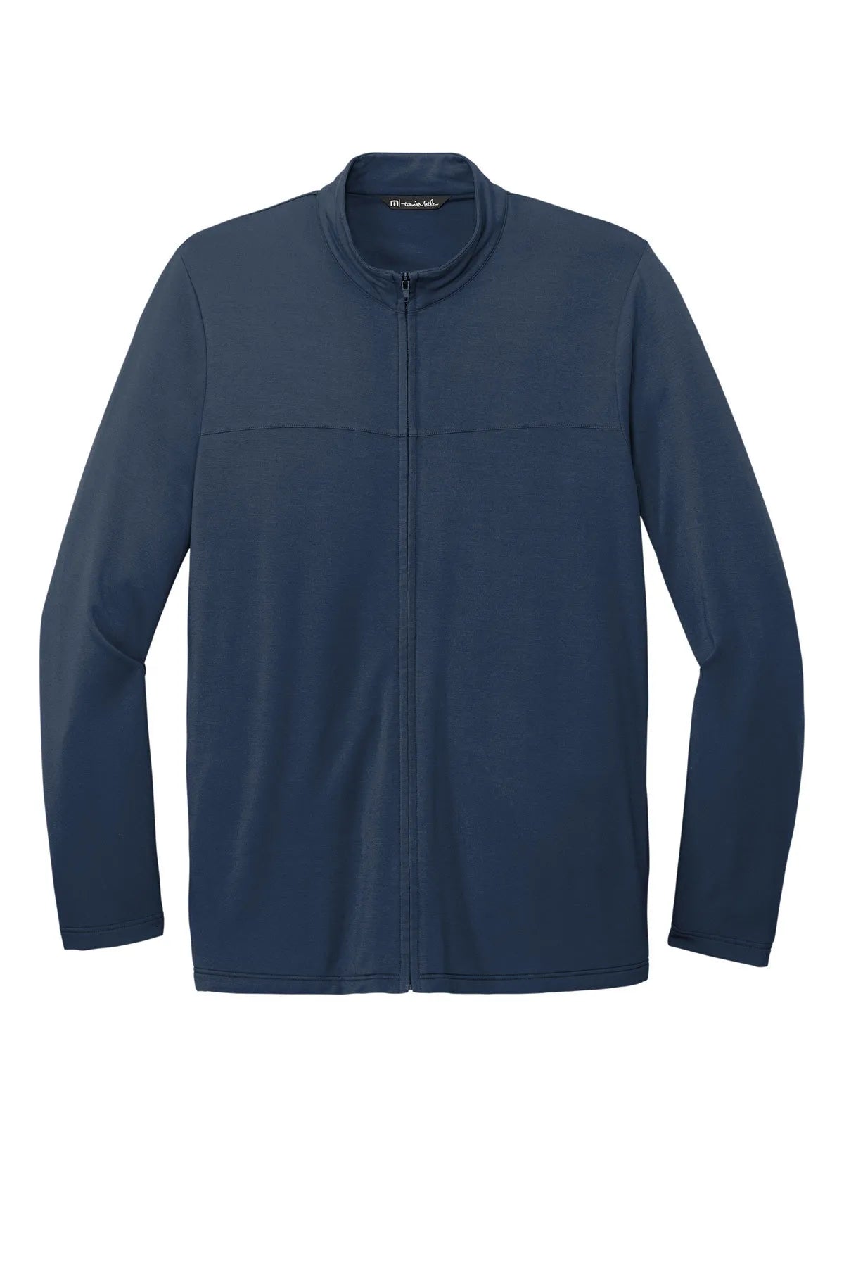 TravisMathew Newport Full-Zip Fleece. TM1MU420 Blue_4