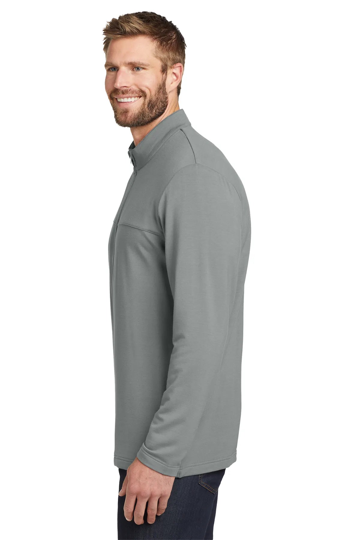 TravisMathew Newport Full-Zip Fleece. TM1MU420 Quiet_4