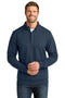 TravisMathew Ocean Villa 1/4-Zip TMA41421 Blue Heather