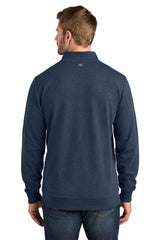 TravisMathew Ocean Villa 1/4-Zip TMA41421 Blue Heather_1