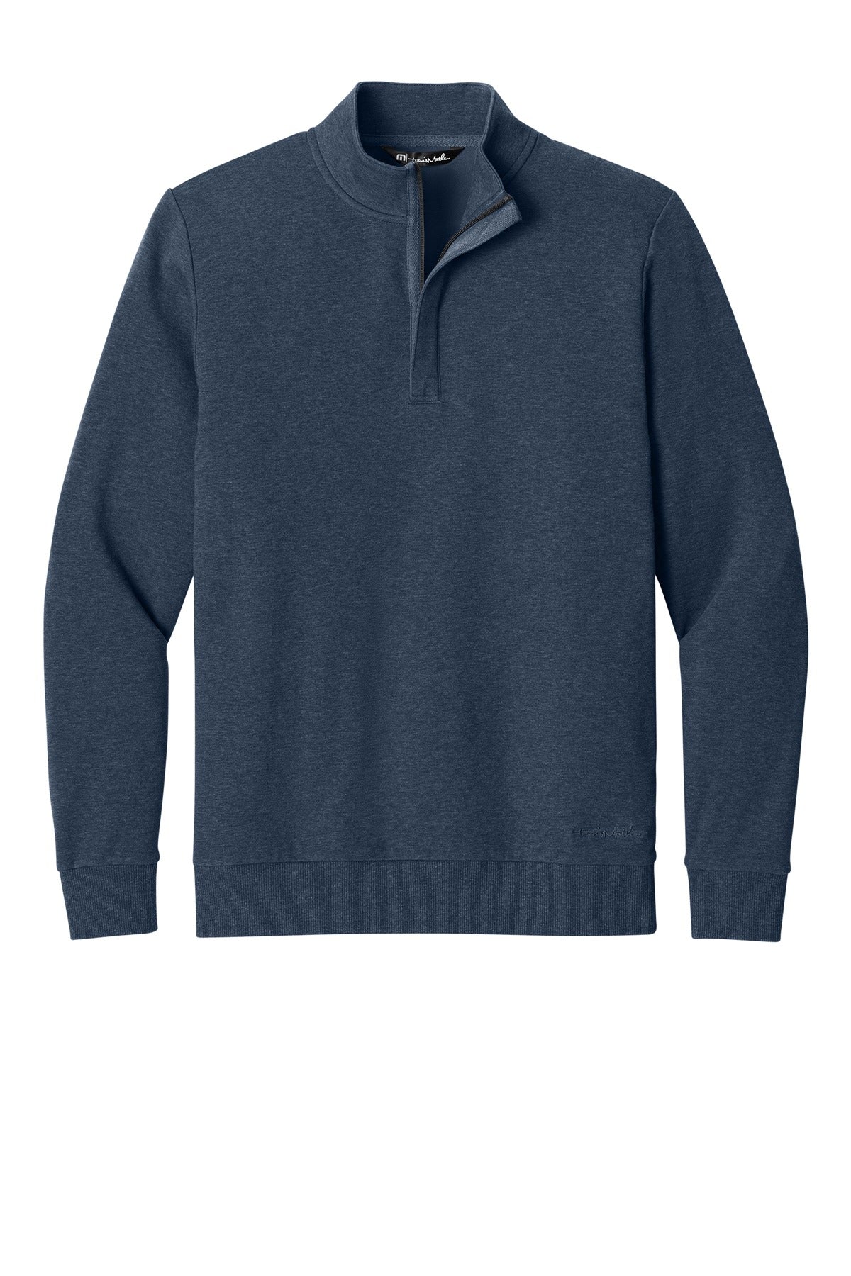 TravisMathew Ocean Villa 1/4-Zip TMA41421 Blue Heather_3
