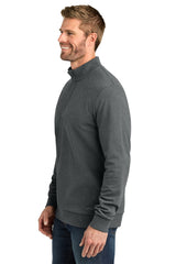 TravisMathew Ocean Villa 1/4-Zip TMA41421 Dark Grey Heather_2