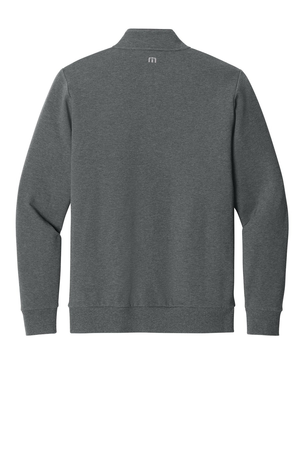 TravisMathew Ocean Villa 1/4-Zip TMA41421 Dark Grey Heather_4