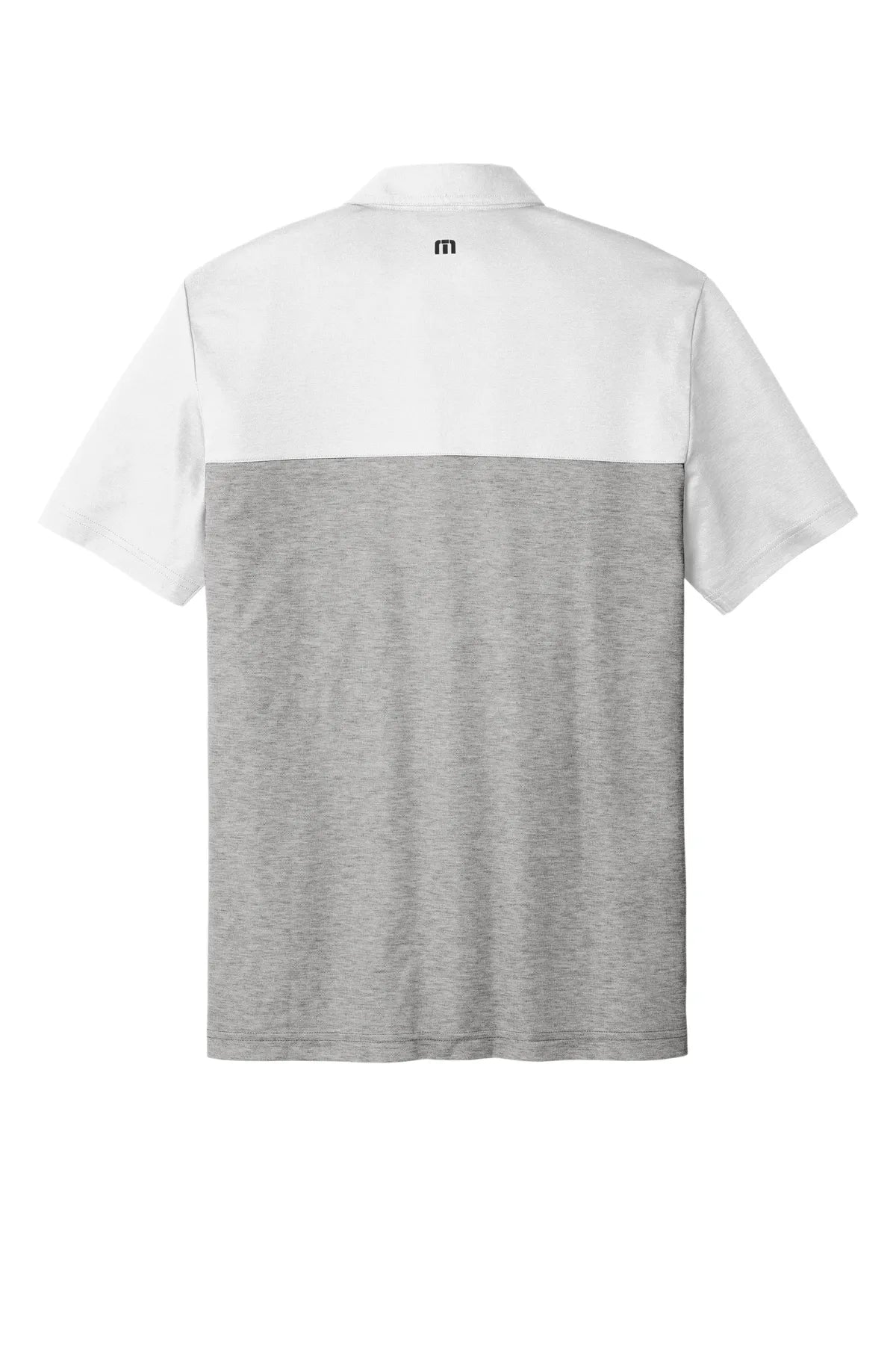 TravisMathew Oceanside Blocked Polo. TM1MU414 White Grey_5
