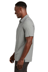 TravisMathew Oceanside Geo Polo TM1MY403 Quiet Shade Grey Heather Dark Grey_3